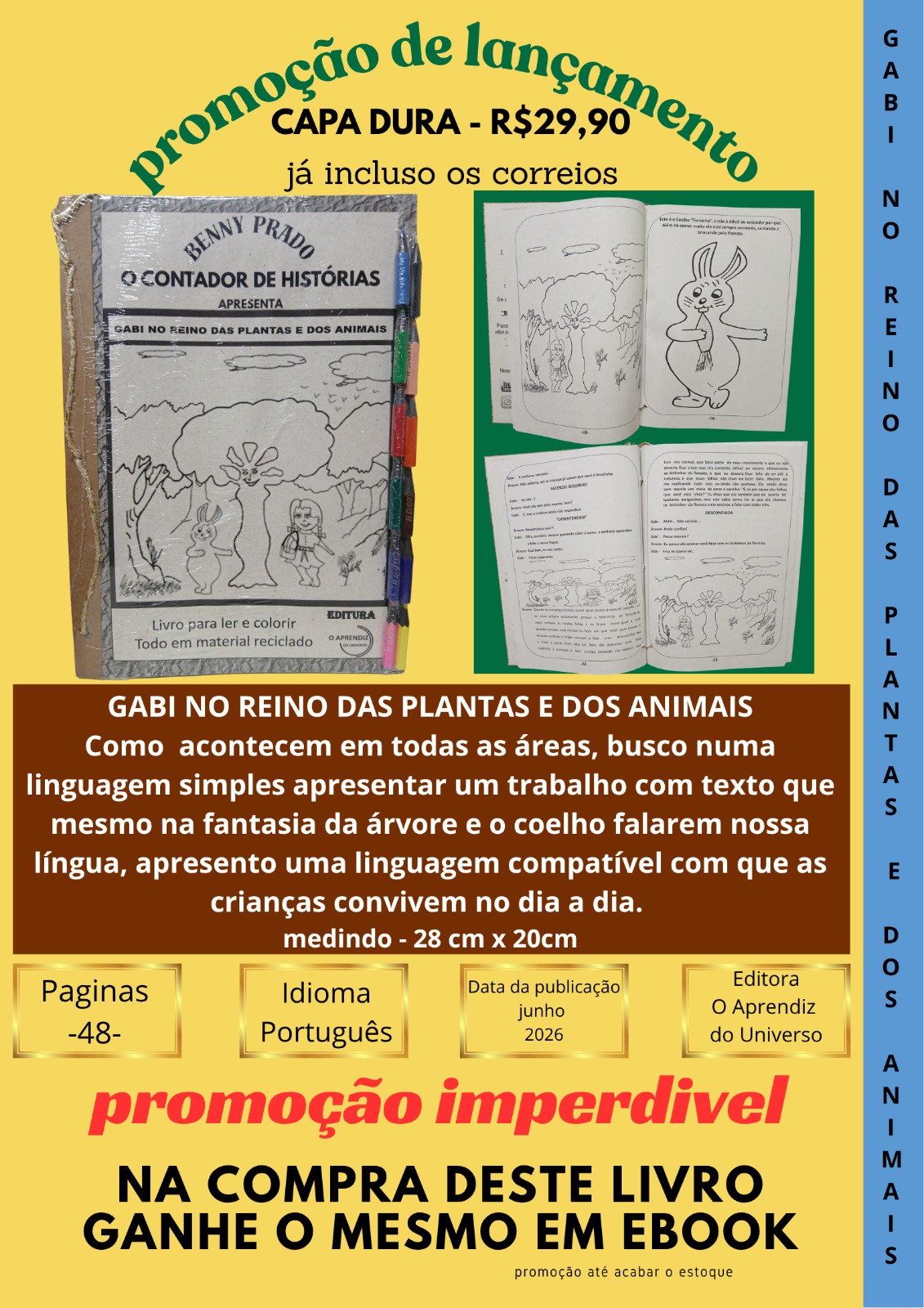 Gabi no Reino das Plantas e dos Animais 